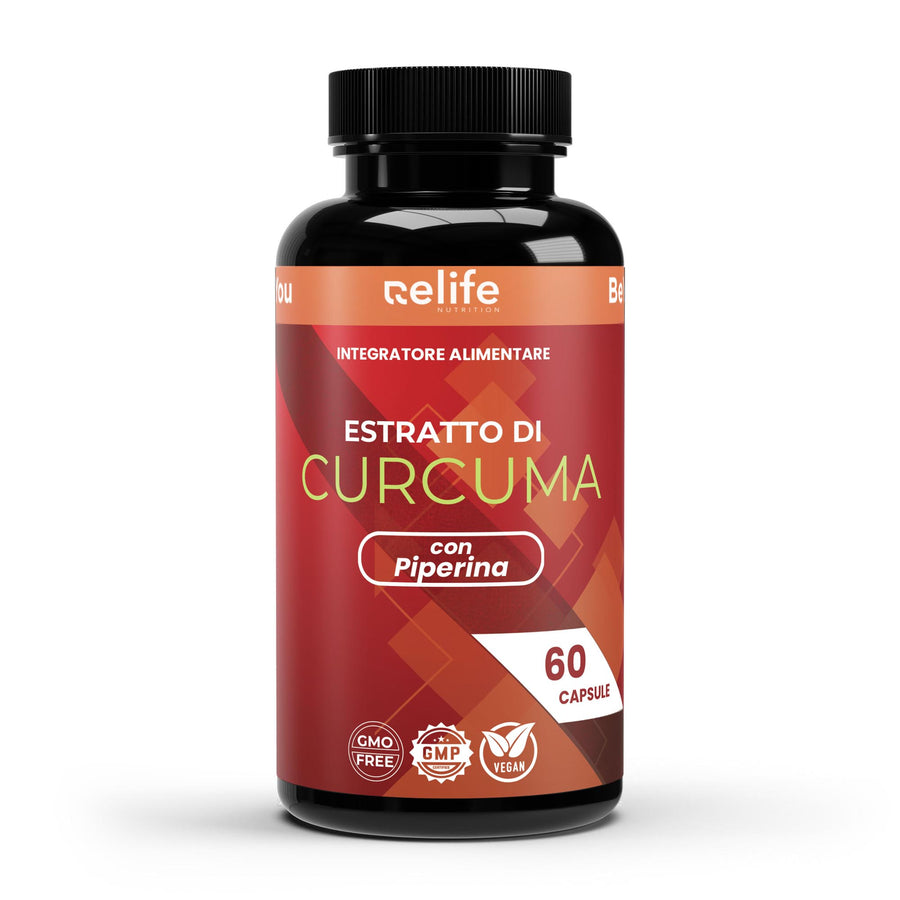 Curcuma alto dosaggio + Piperina