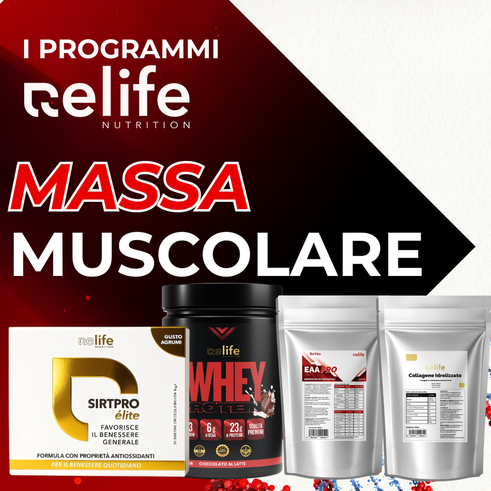 Programma "Massa Muscolare" - 4 prodotti