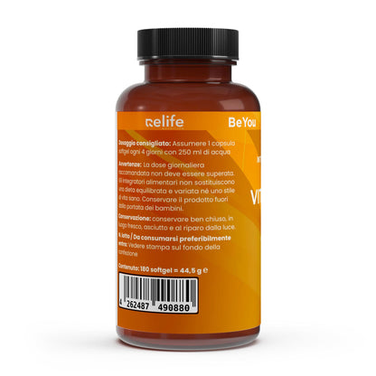 Vitamina D3 Plus 4.000 IU - 180 softgel